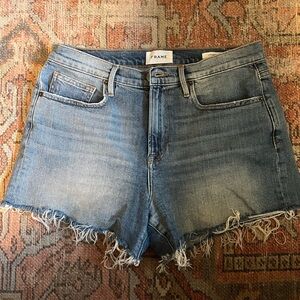 FRAME Le Brigette Denim Shorts